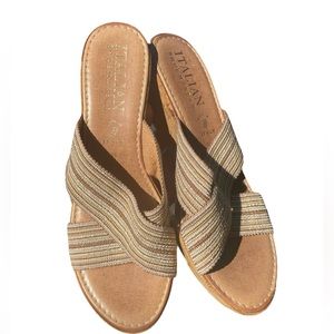 Italian made wedges
